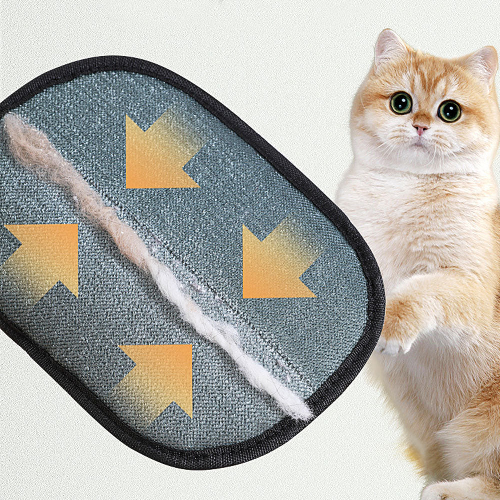 Guante quitapelos con gato